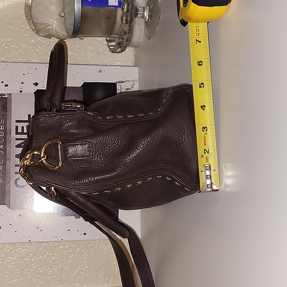 Michael Kors brown Hamilton soft leather satchel/convertable bag, triple… - Picture 4 of 13